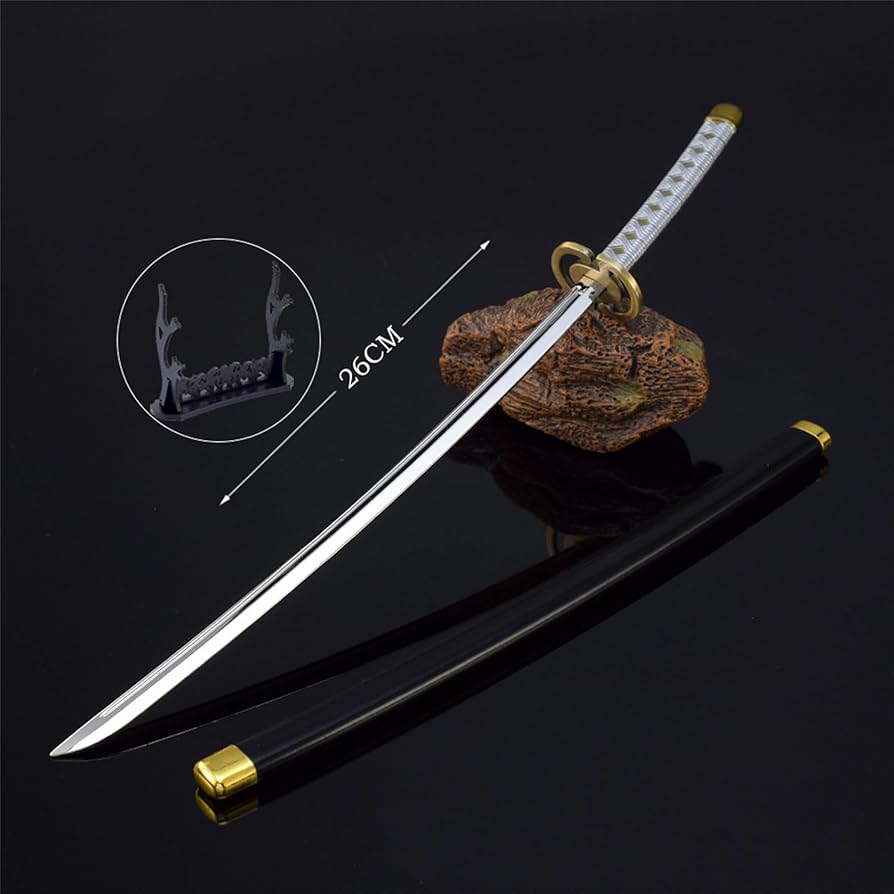 Amazon.co.jp: Luosyaer ミニチュア 斬魄刀 市丸ギン 神鎗 26cm